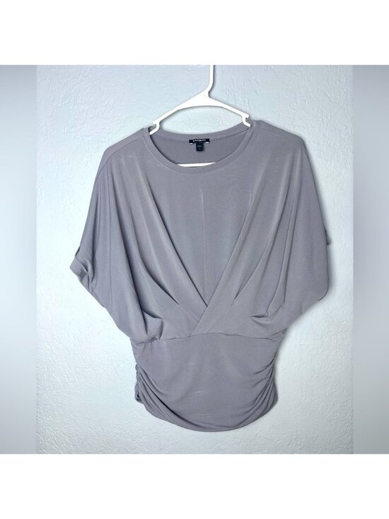 Tops - Gray Blouse Elegant Top
